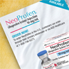 Neoprofen medical promotional flyer