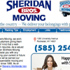 Sheridan Brothers movers web site